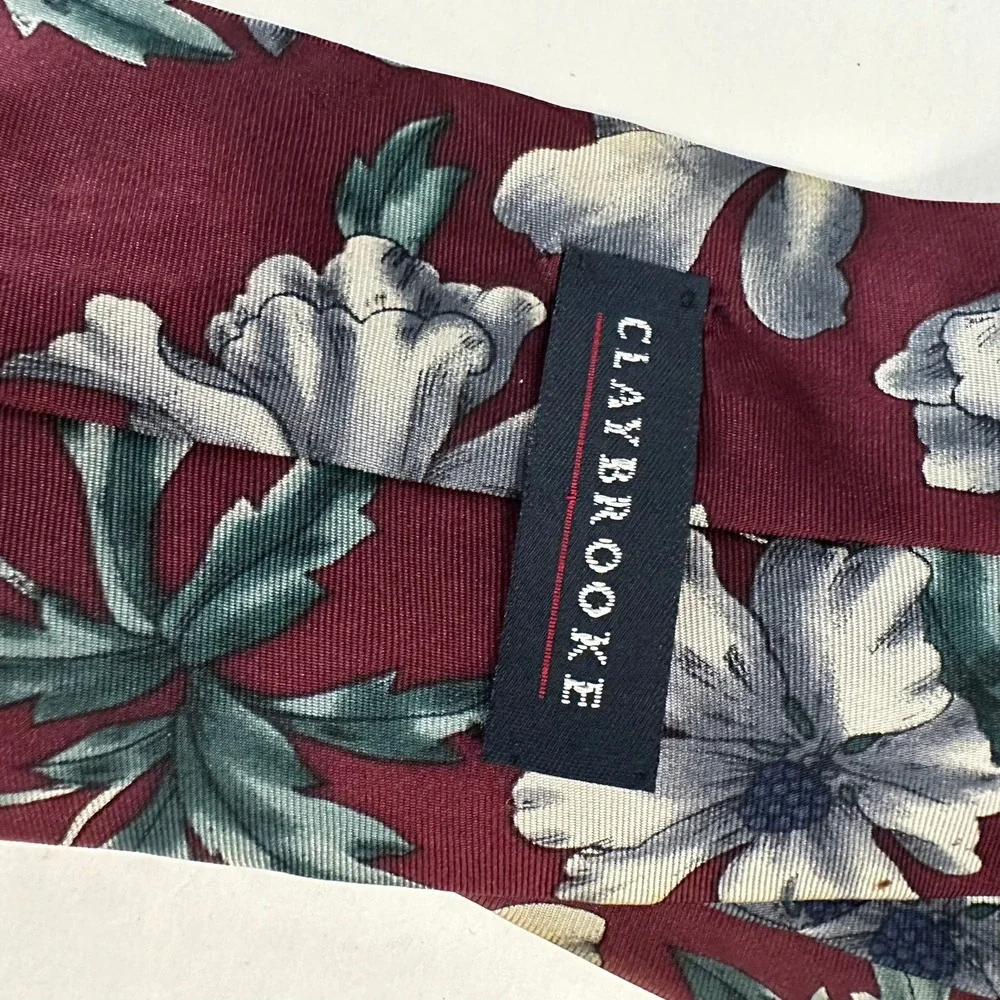 Claybrooke mens burgundy